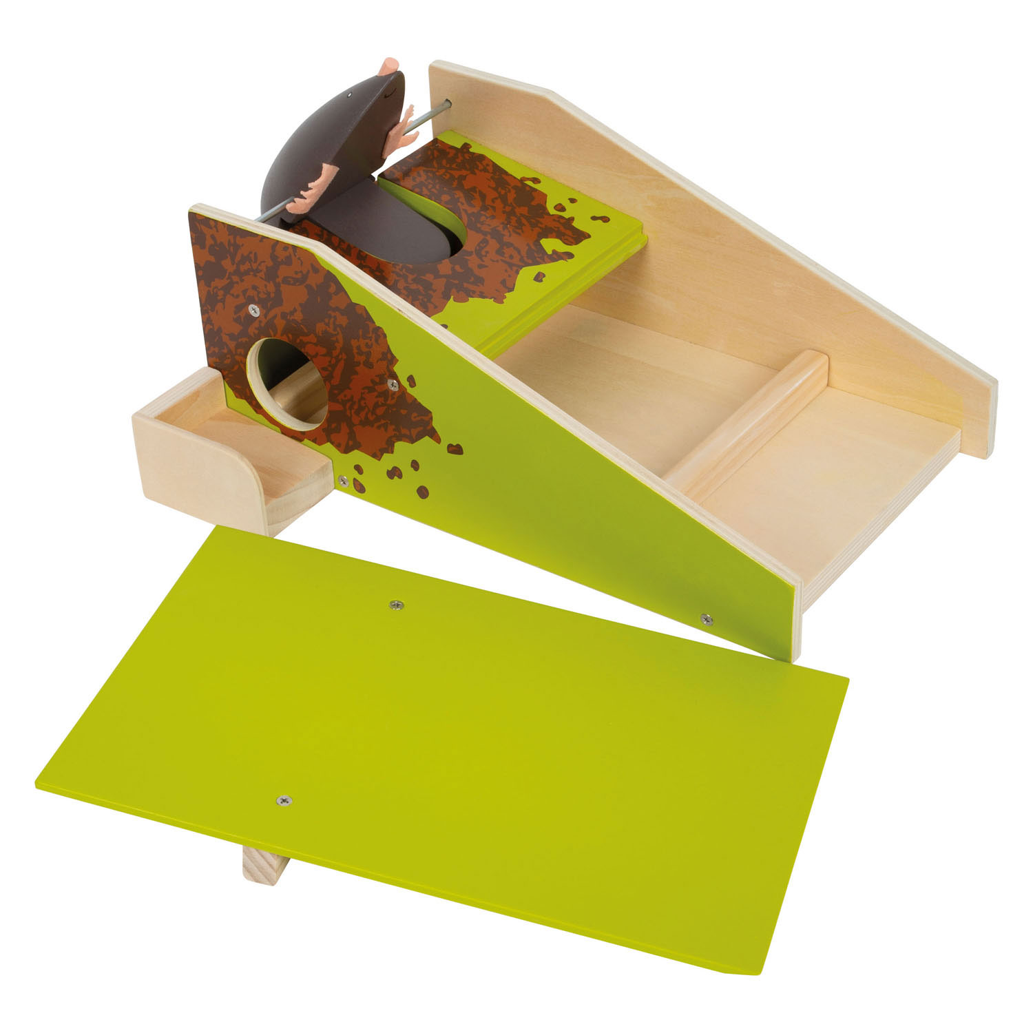 Small Foot - Holz-Minigolf-Set Maulwurf für Kinder