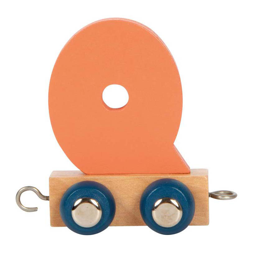 Small Foot - Train aux Lettres en Bois Polar - Q