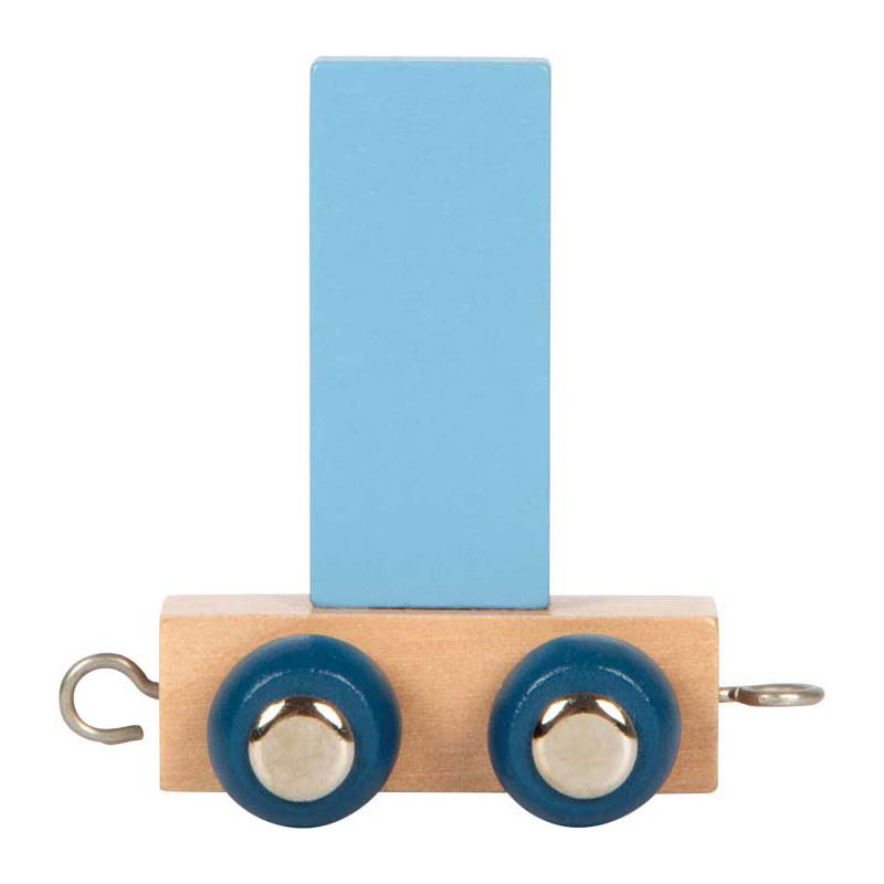 Small Foot - Train aux Lettres en Bois Polar - I