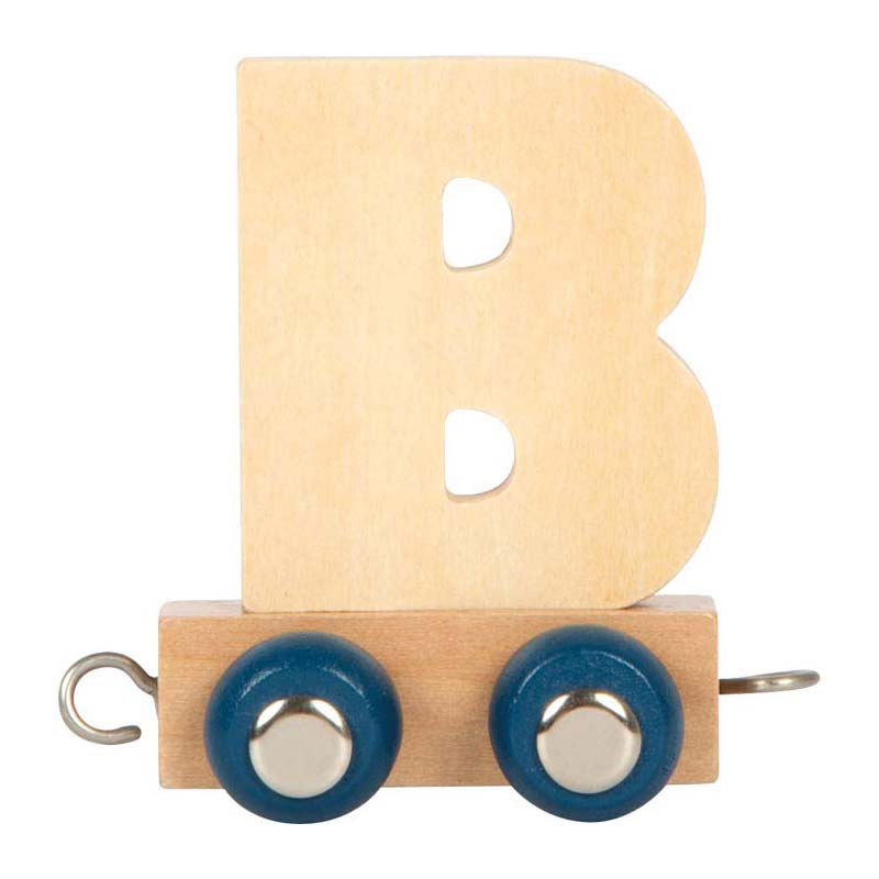 Small Foot - Train aux Lettres en Bois Polar - B