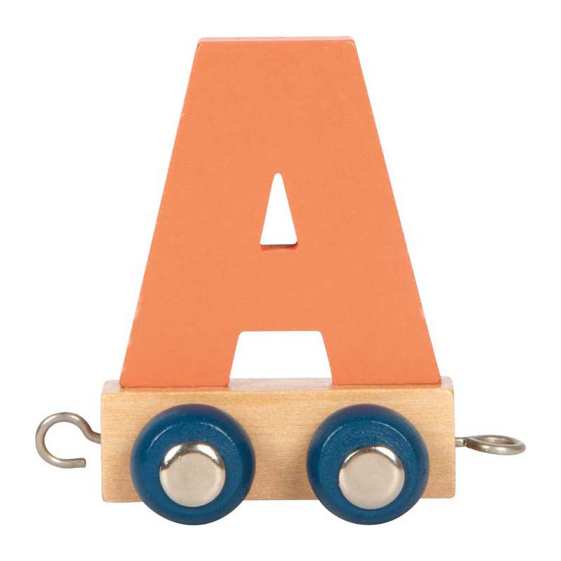 Small Foot - Train aux Lettres en Bois Polar - A