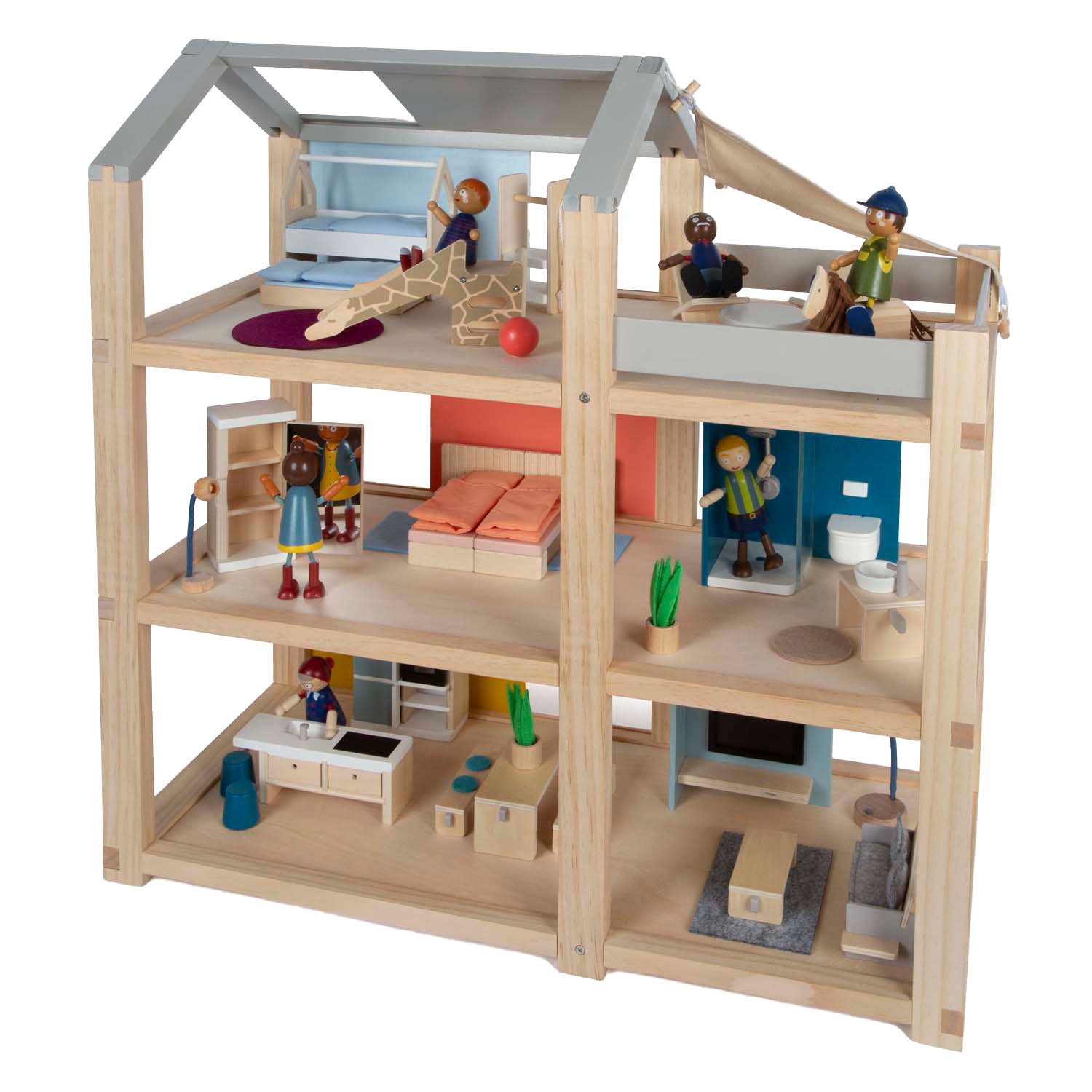 Small Foot Houten Poppenhuis met Meubels