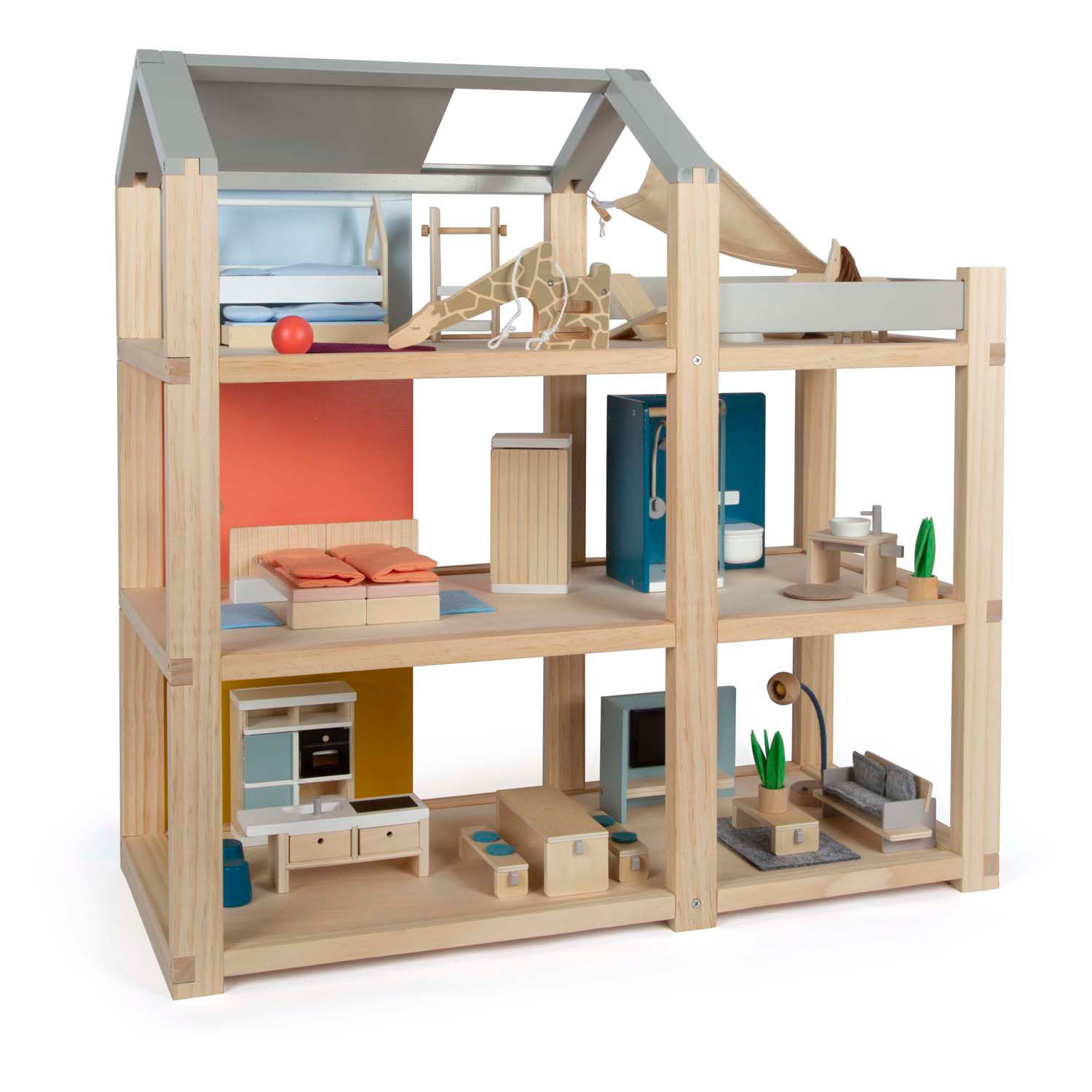 Small Foot - Houten Poppenhuis met Meubels