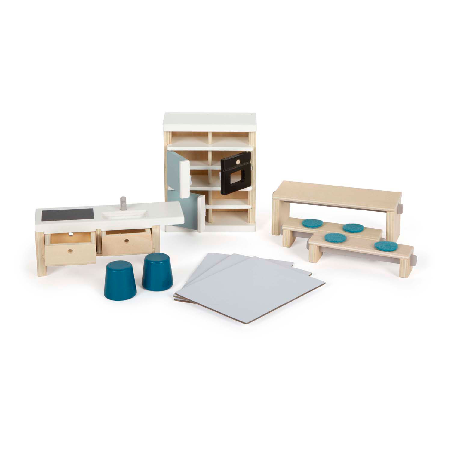 Small Foot - Houten Poppenhuis met Meubels