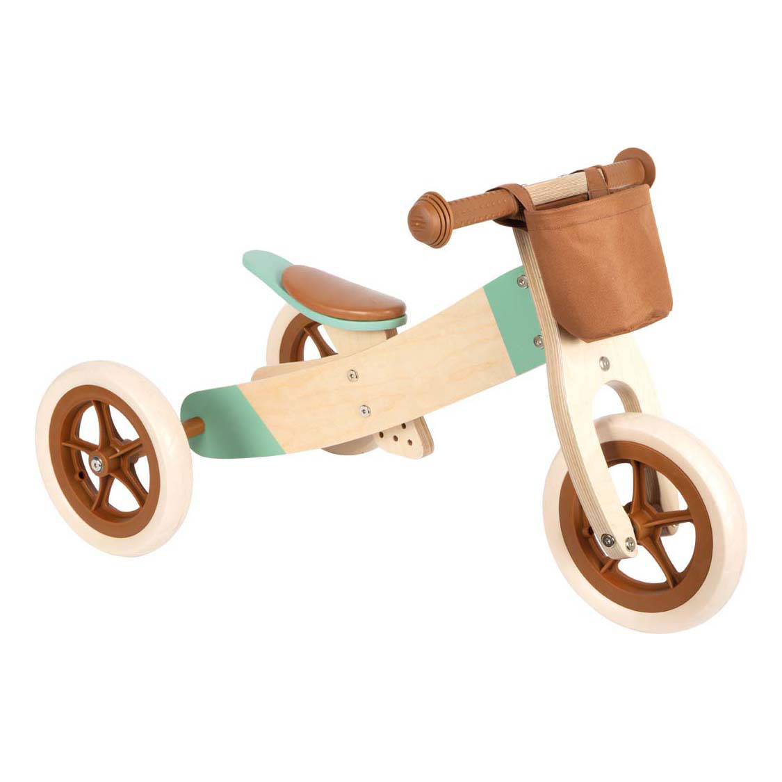 Small Foot - Holzdreirad Trike Karamellbraun