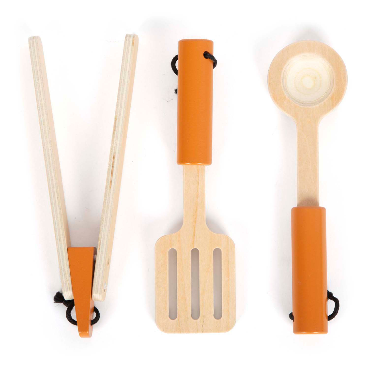 Small Foot - Cuisine industrielle en bois avec îlot de cuisine, 18 pcs.