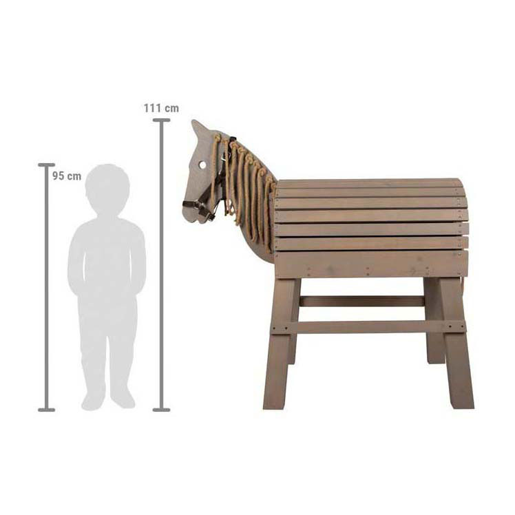 Small Foot - Houten Paard Grijs