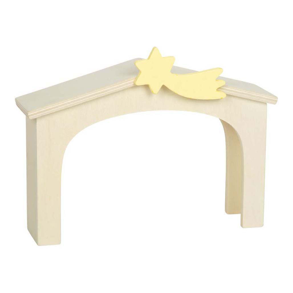 Small Foot - Houten Kribbe Kerstverhaal Speelset
