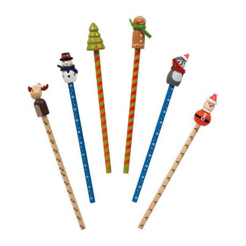 Small Foot - Kerstpotloden Set, 6dlg.