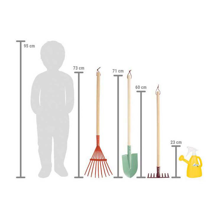 Small Foot - Ensemble d'outils de jardin avec arrosoir 