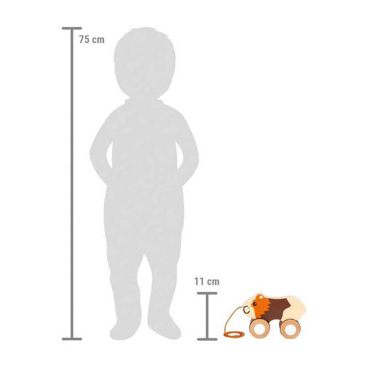 Small Foot - Ziehmeerschweinchen aus Holz
