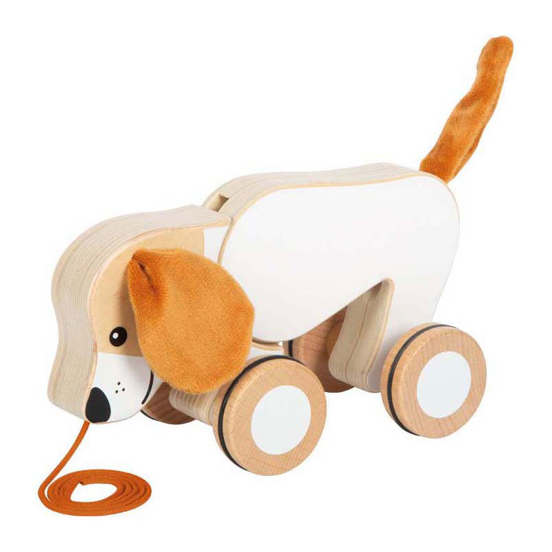 Small Foot - Schlittenhund aus Holz mit knittrigen Ohren