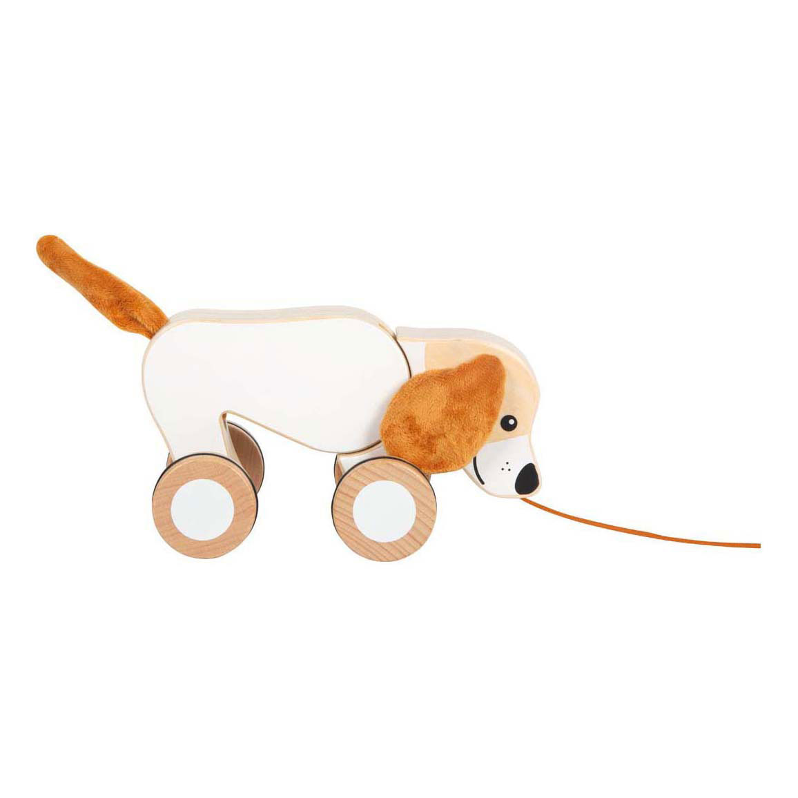 Small Foot - Schlittenhund aus Holz mit knittrigen Ohren