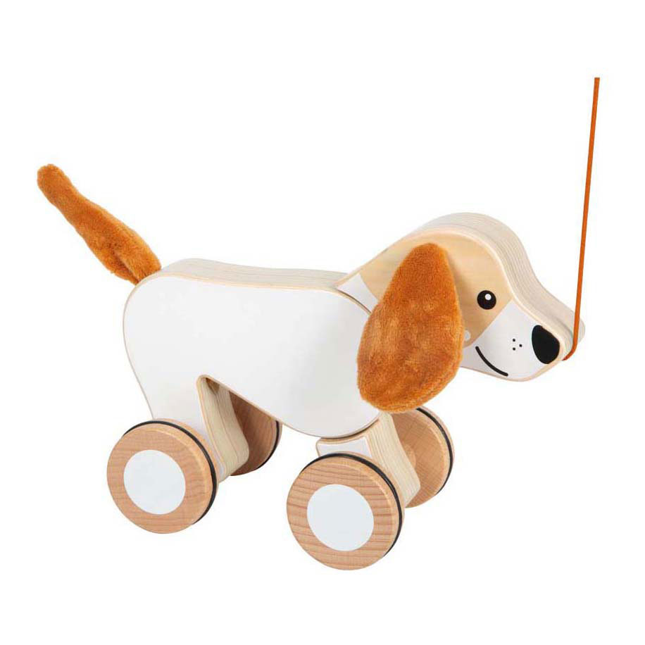 Small Foot - Schlittenhund aus Holz mit knittrigen Ohren