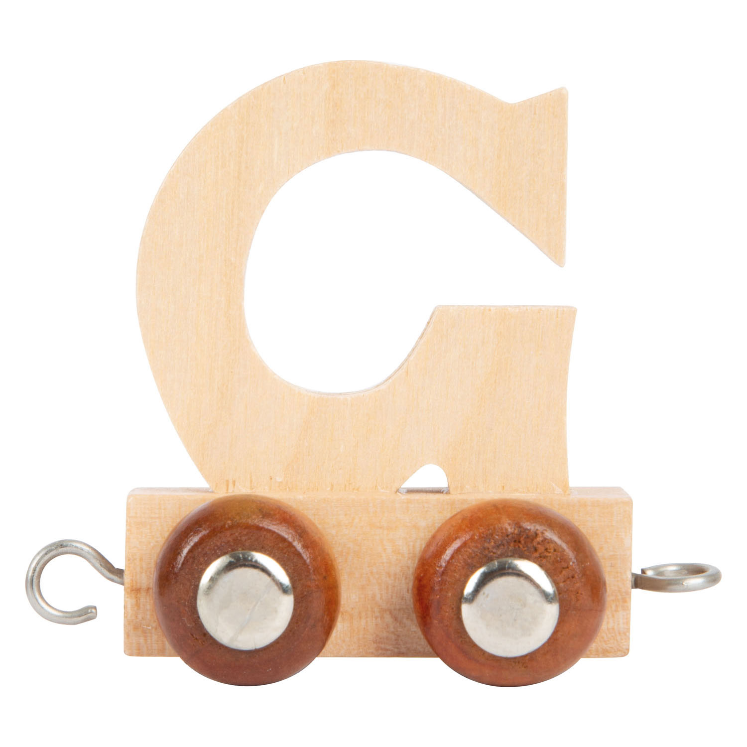 Small Foot - Train de lettres en bois - G - 12 pièces
