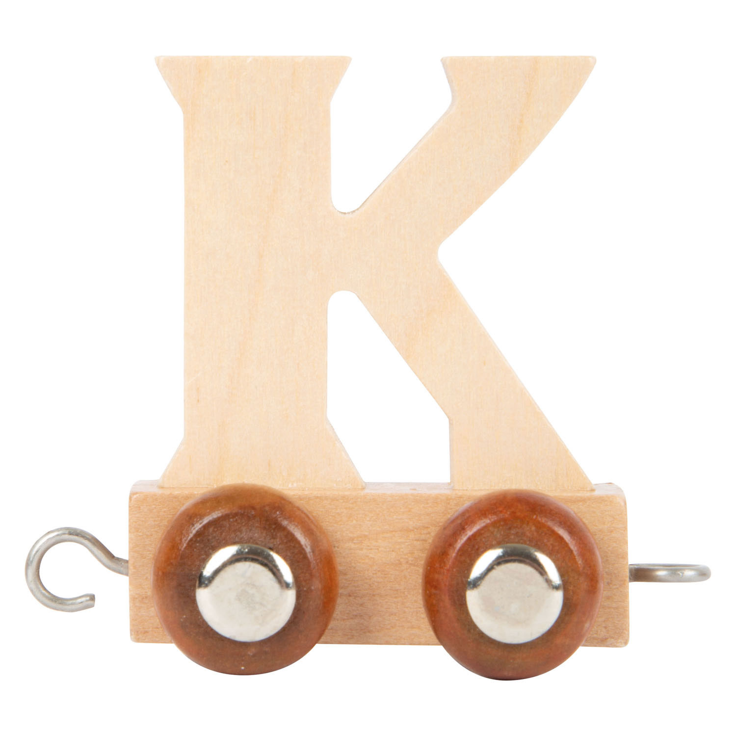 Small Foot - Train de lettres en bois - K - 12 pièces
