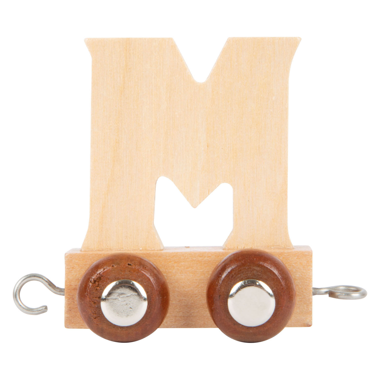 Small Foot - Train de lettres en bois - M - 12 pièces