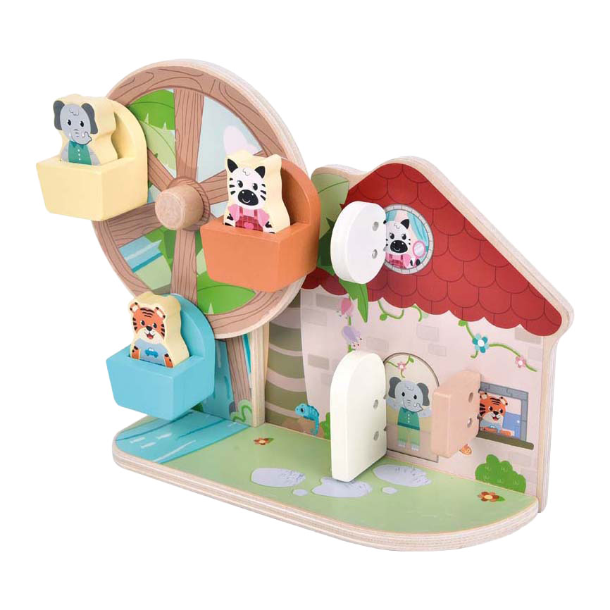 Small Foot - Houten Reuzenrad FSC Jungle Friends