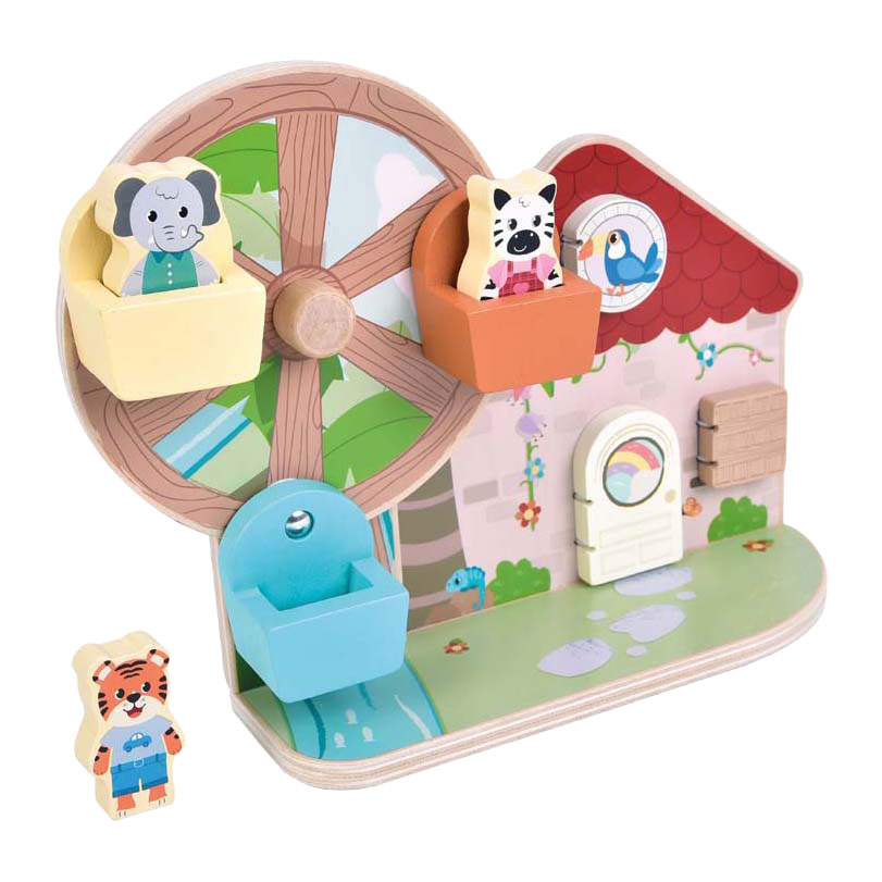 Small Foot - Houten Reuzenrad FSC Jungle Friends