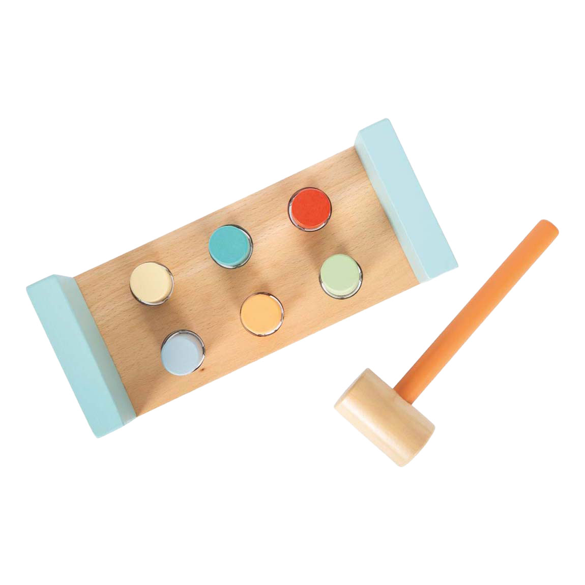 Small Foot - Houten Hamerbank Jungle Friends FSC