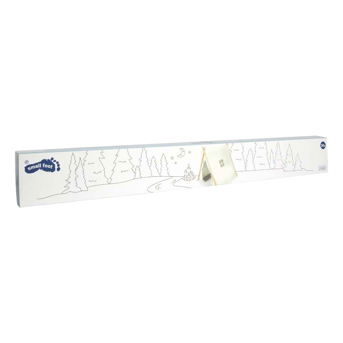 Small Foot tente de jeu blanche