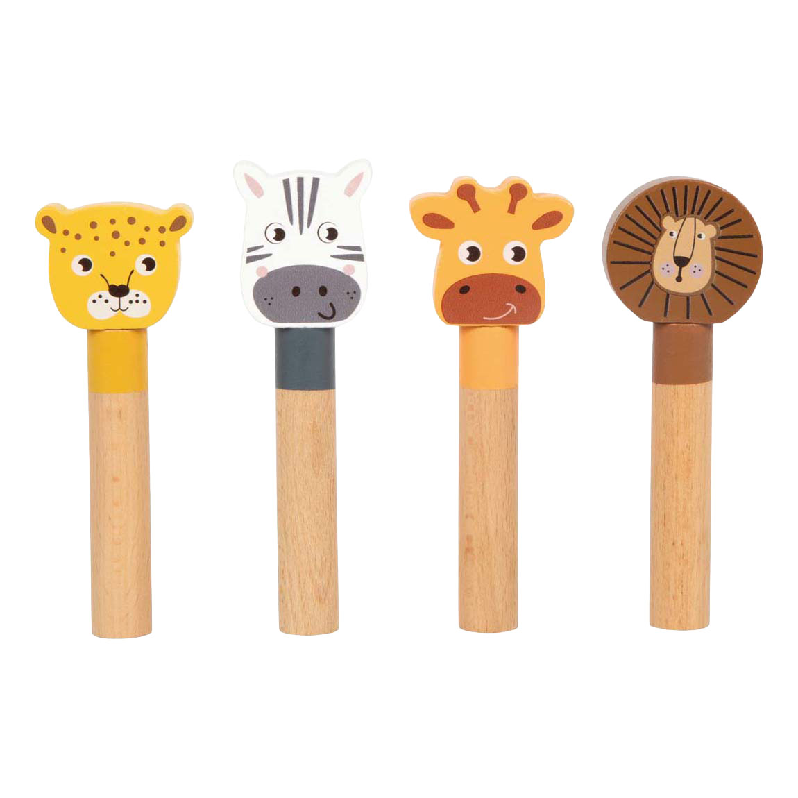 Small Foot - Houten Dierenvormenspel Safari FSC