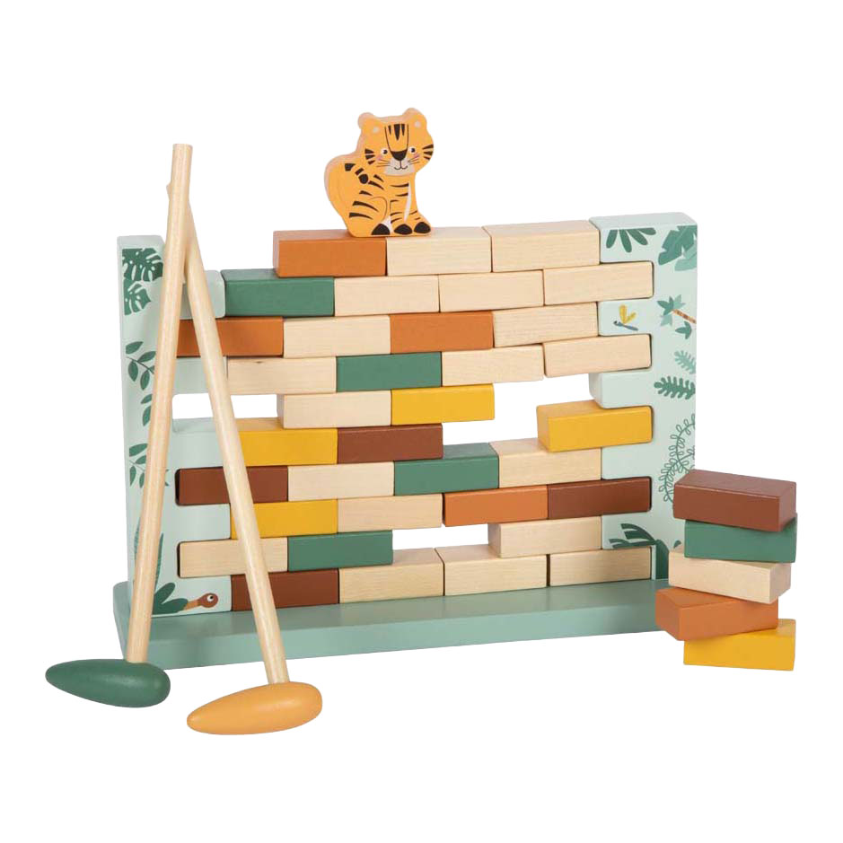 Small Foot - Houten Wiebelmuur Safari FSC