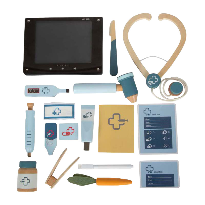 Small Foot sac vétérinaire avec lapin en peluche