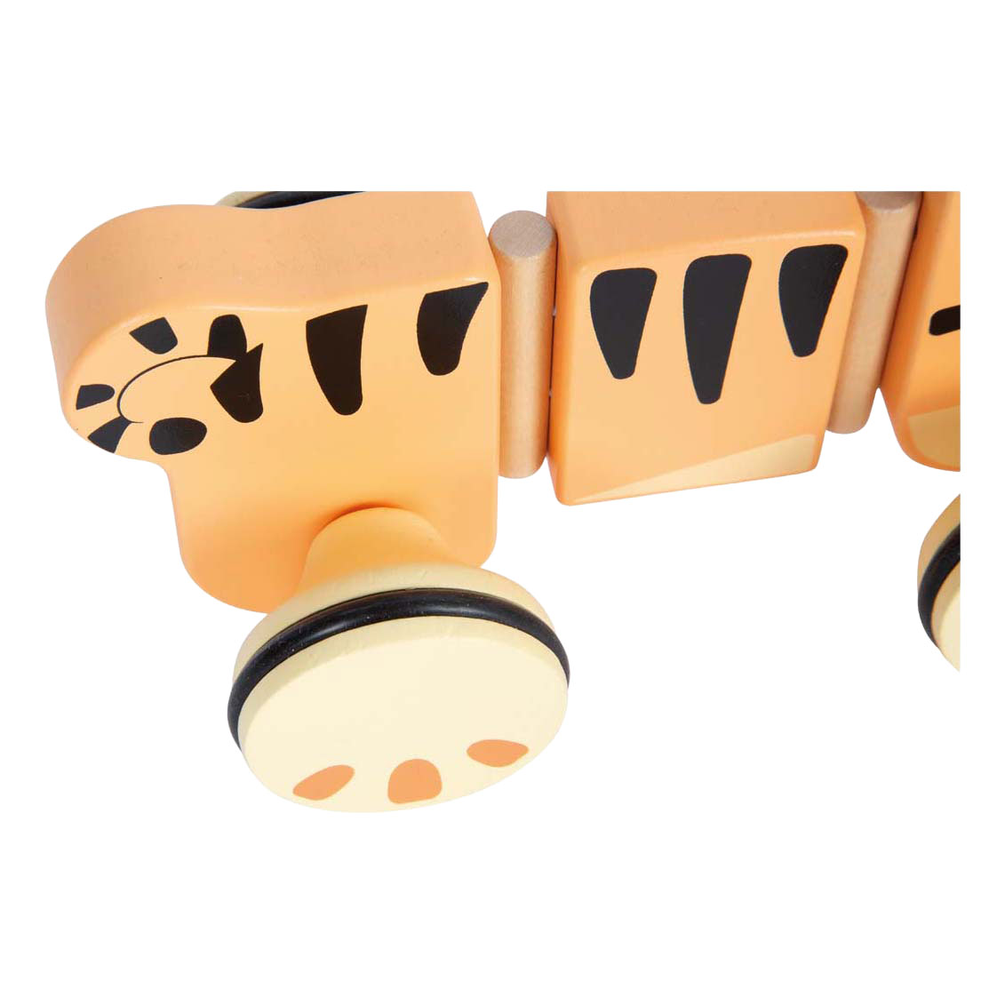 Small Foot - Houten Trekdier Tijger Safari FSC