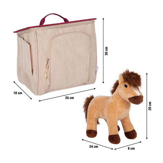 Small Foot - Coffret Cheval avec écurie et accessoires dans un sac