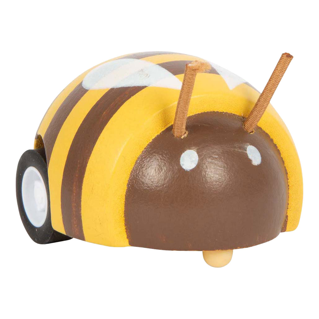 Small Foot - Houten Pull-back Dieren Tiny Friends - 12st.