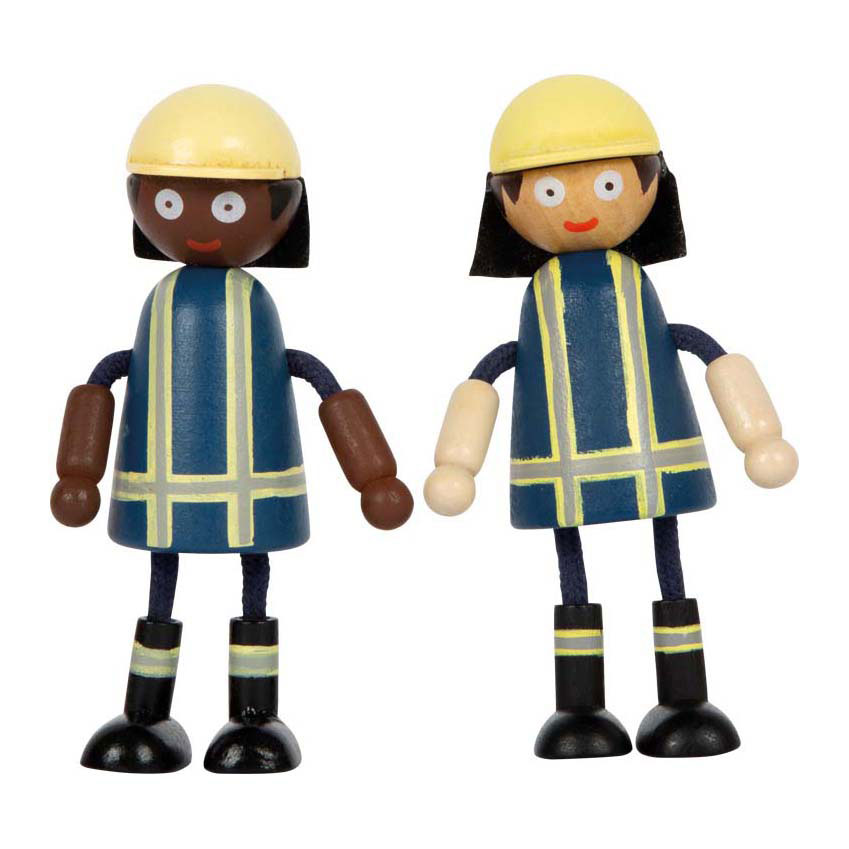 Small Foot - Houten Grote Brandweerkazerne met Accessoires