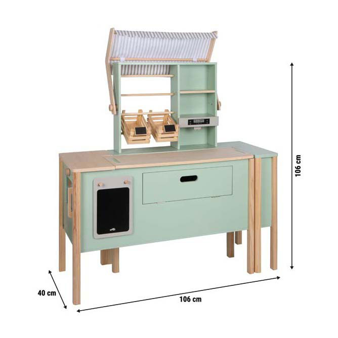 Small Foot - Kinderwinkel en Keuken Groen Fresh