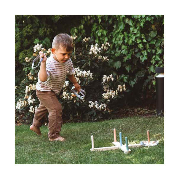 Small Foot - Jeu de lancer d'anneaux Garden Buddies