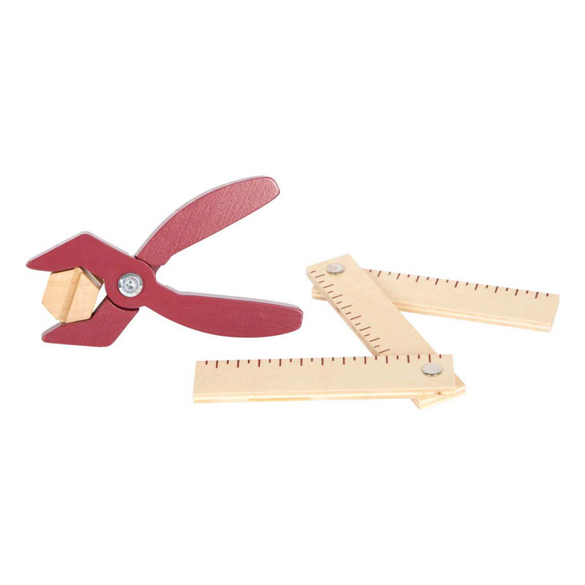 Petits outils en bois avec ceinture