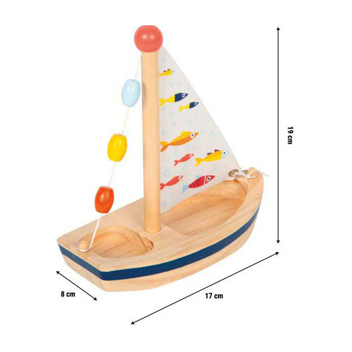Small Foot - Houten Zeilboot Grote Oceaan