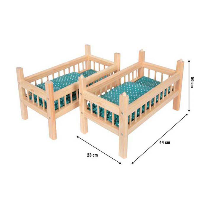 Small Foot - Houten Poppenstapelbed