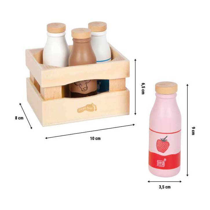 Small Foot - Houten Melkproducten in Doos