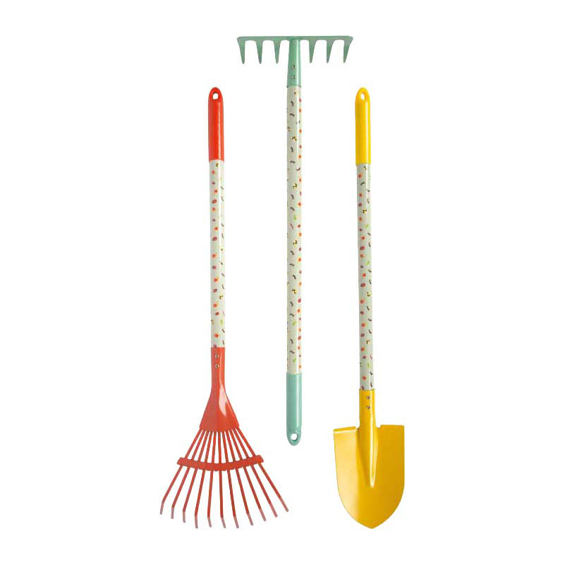 Small Foot - Kruiwagen met Tuingereedschap - 8dlg.