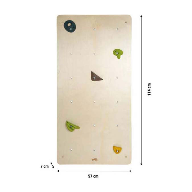 Small Foot - Houten Klimmuur met Klimstenen