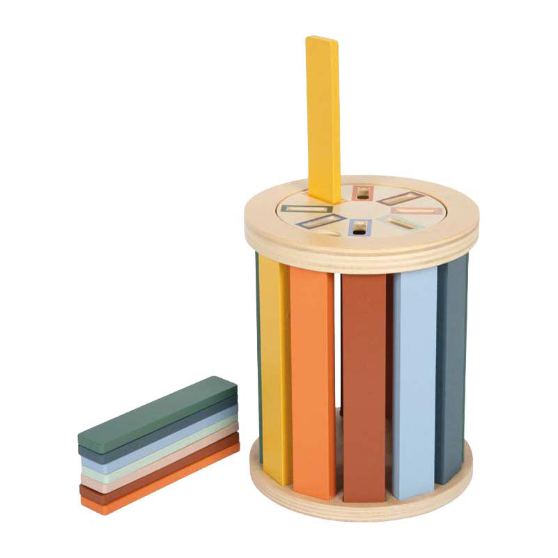 Petit Pied - Jeu de tri Montessori en bois avec tambour