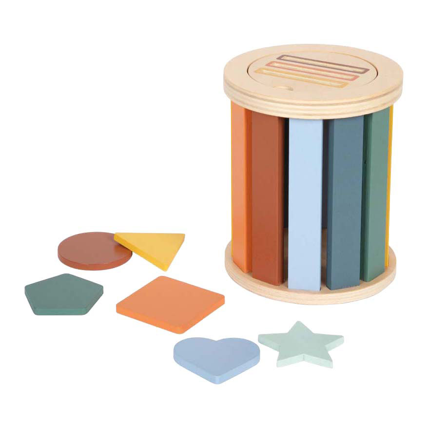 Petit Pied - Jeu de tri Montessori en bois avec tambour