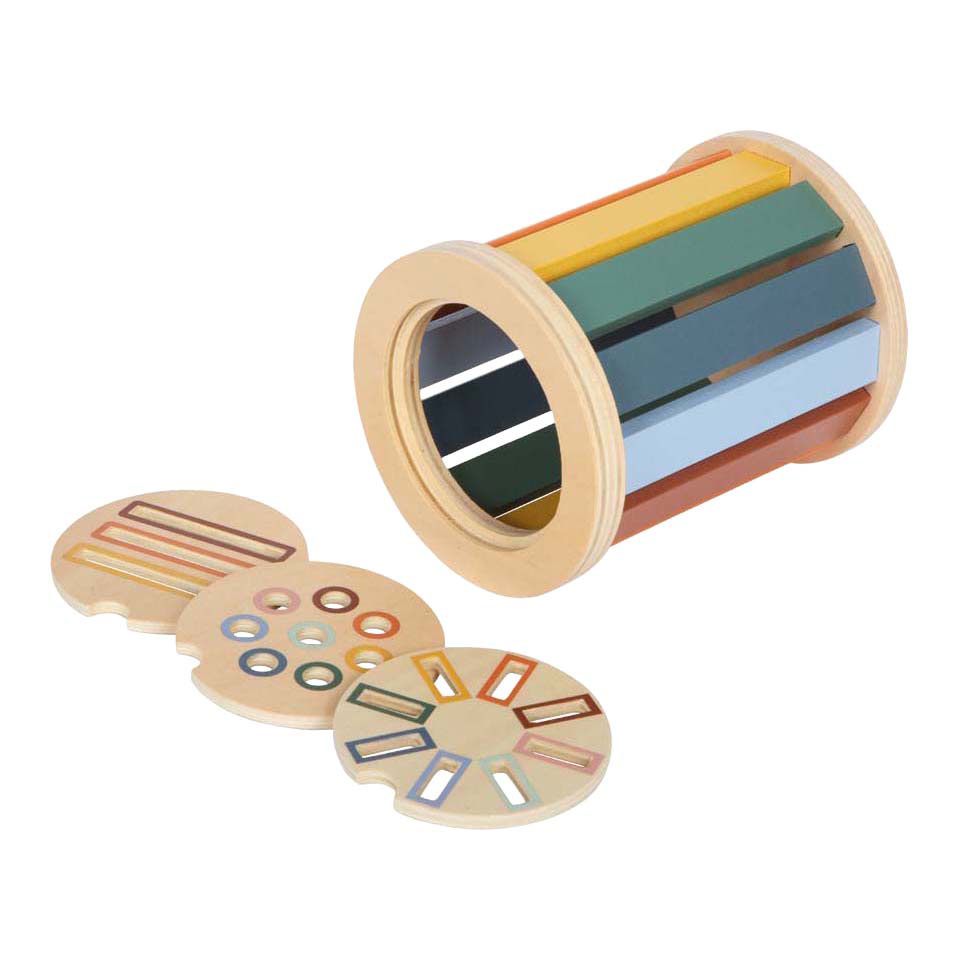 Petit Pied - Jeu de tri Montessori en bois avec tambour