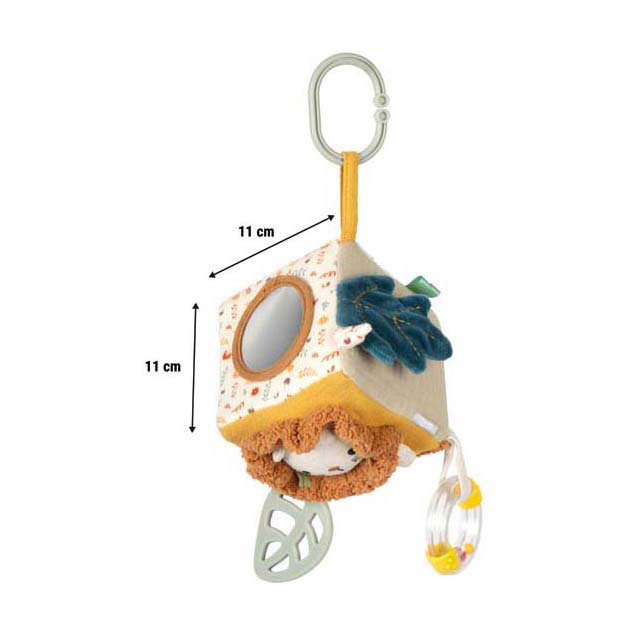 Small Foot - Stoffen Kubus Kleine Leeuw