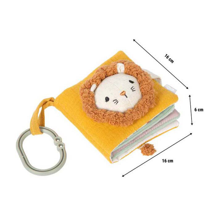 Small Foot - Stoffen Voelboekje Kleine Leeuw