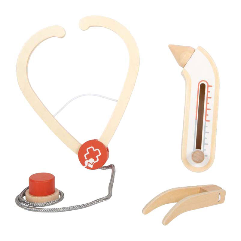 Small Foot - Dokterstas Speelset Salie Groen - 8dlg.