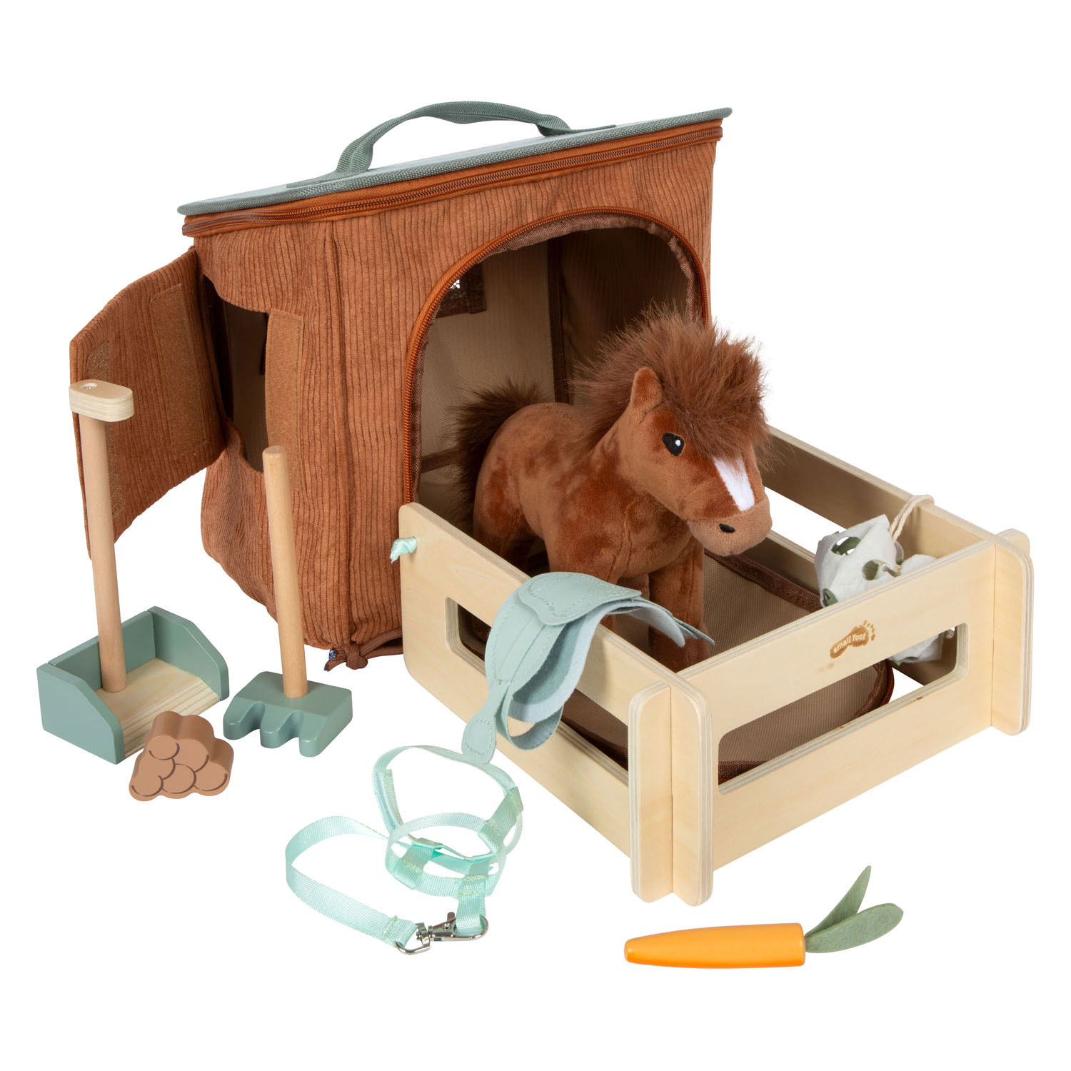 Small Foot Paarden Speelset met Stal en Accessoires