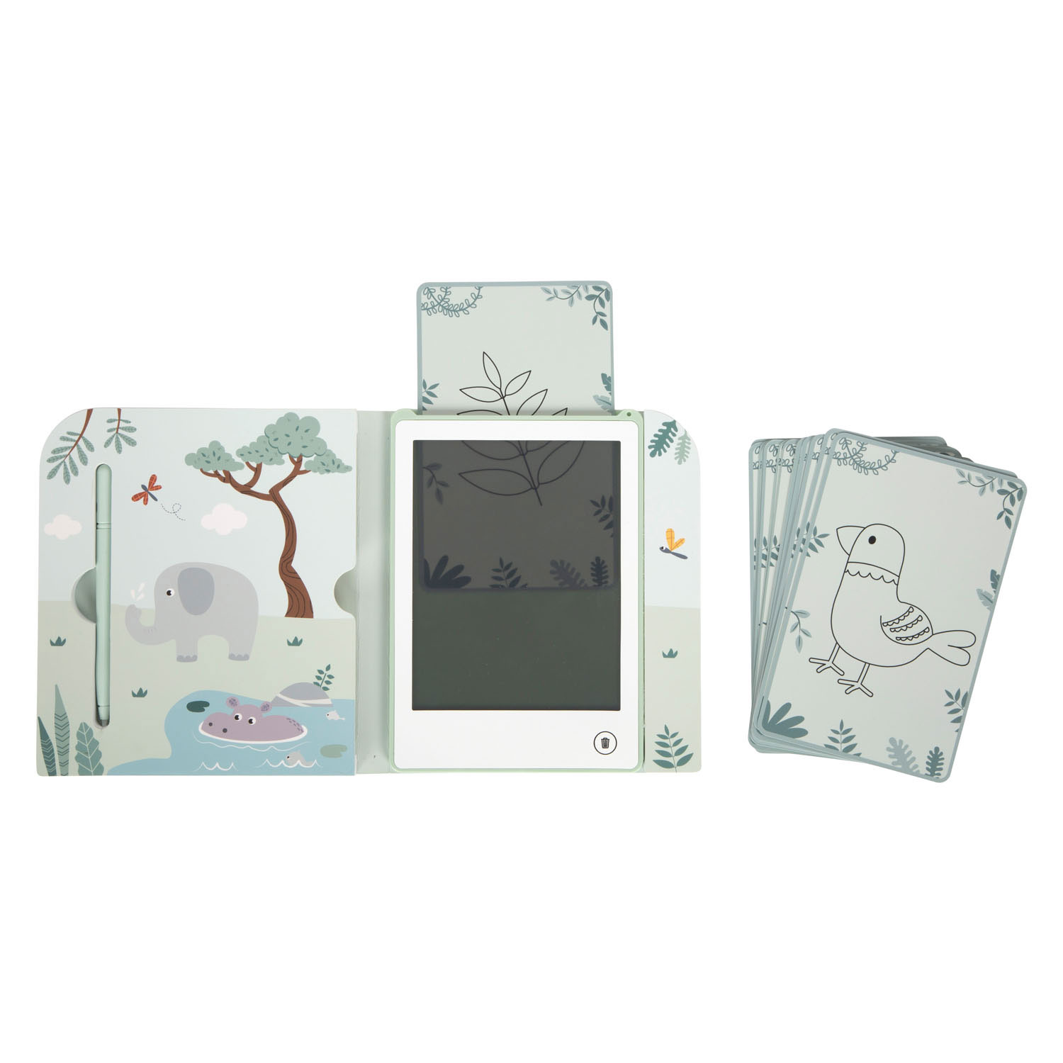 Small Foot LCD Kleurboek met Safari Templates