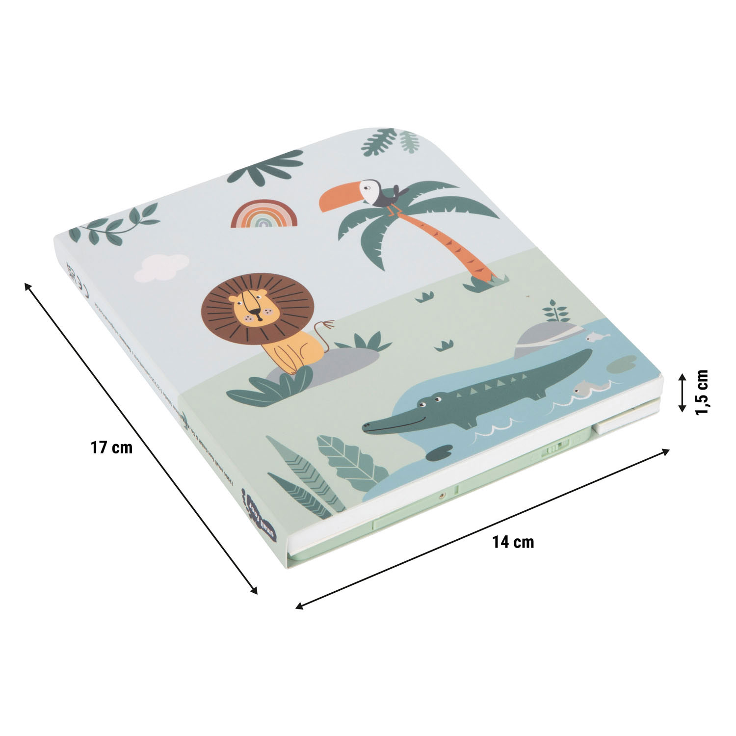 Small Foot LCD Kleurboek met Safari Templates