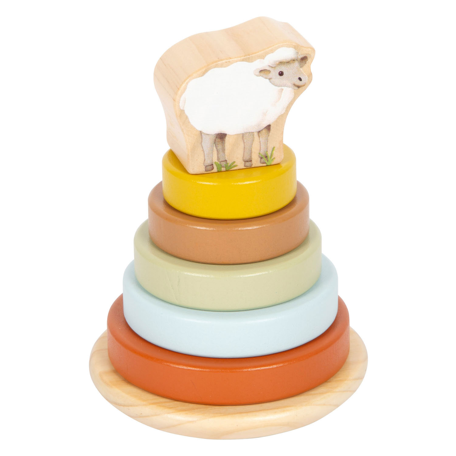 Small Foot Houten Stapeltoren Schaap